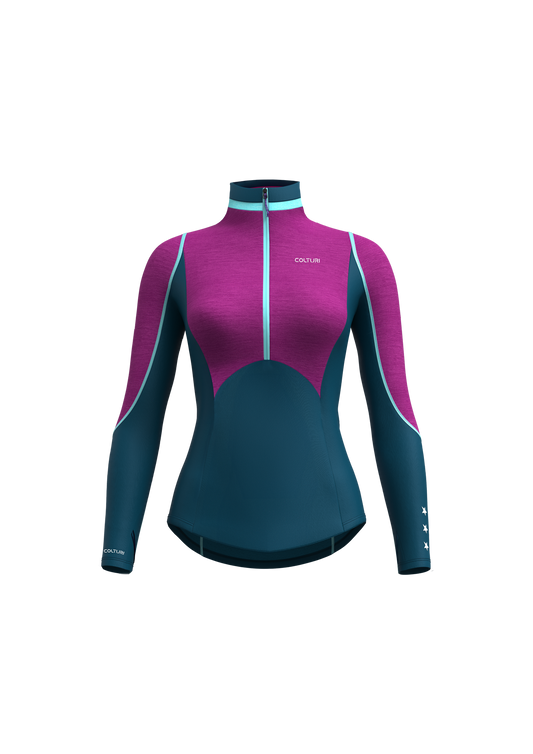 STELLA - 1/4 ZIP FLEECE