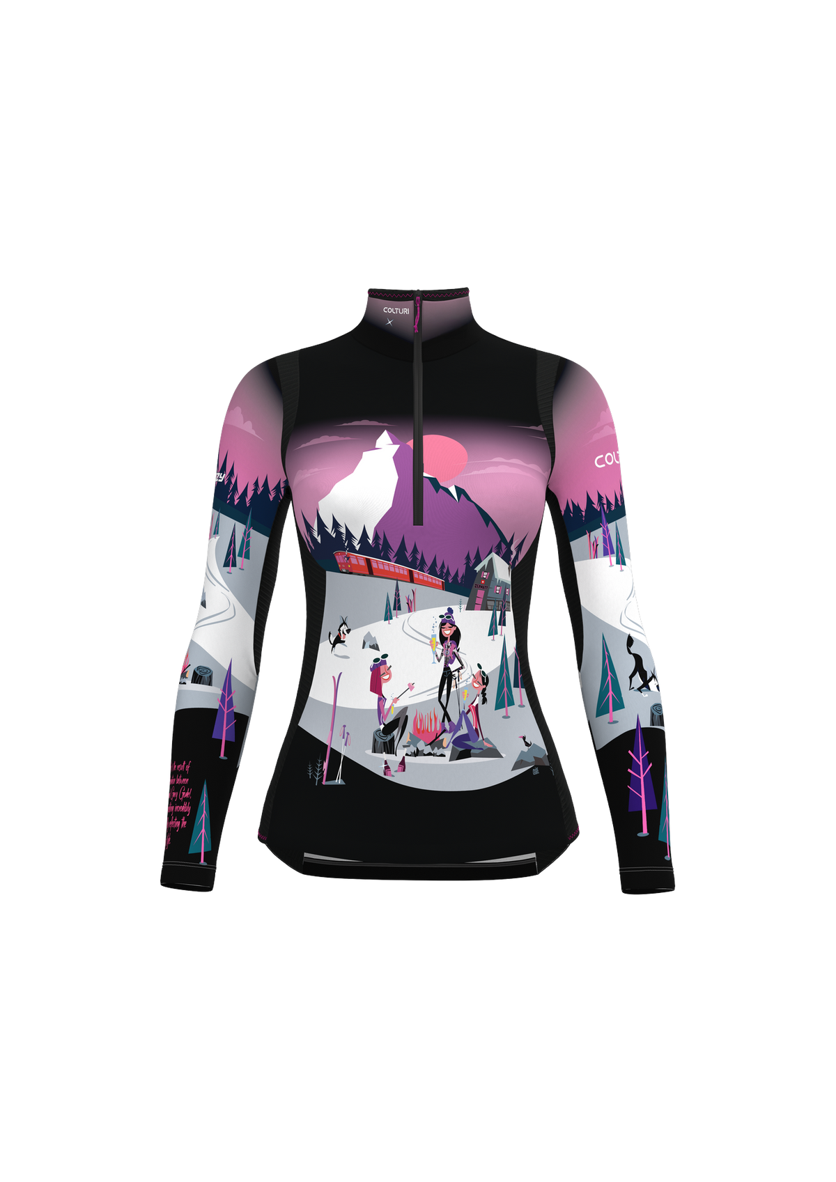 DREAM FLOW - 1/4 ZIP FLEECE